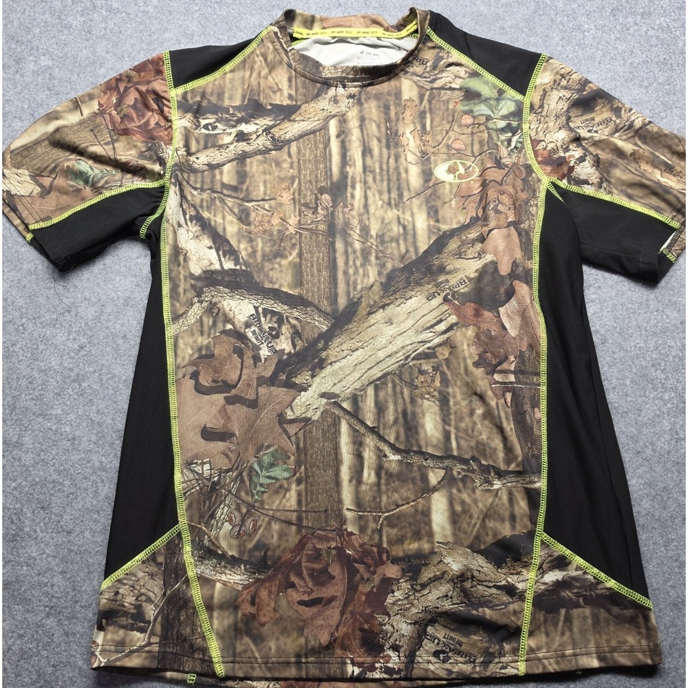 Mossy Oak Break Up Infinity Camo Shirt Mens M  Dri-More Tech Performance Tee